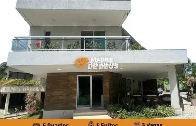 Casa em condomínio fechado com 6 quartos à venda na francisco de assis bede ciriaco, 100, eusebio, eusébio por r$ 1.599.000