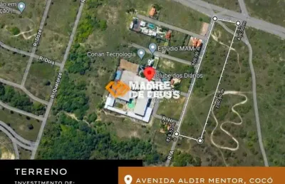 Terreno em condomínio fechado à venda na dr. aldy mentor, 3240, manoel dias branco, fortaleza por r$ 25.000.000