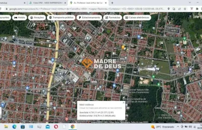Terreno à venda na professor josé artur de carvalho, 420, lagoa redonda, fortaleza por r$ 6.056.050