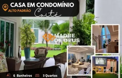 Casa em condomínio fechado com 3 quartos à venda na rua francisco matias, 267, lagoa sapiranga (coité), fortaleza por r$ 1.400.000