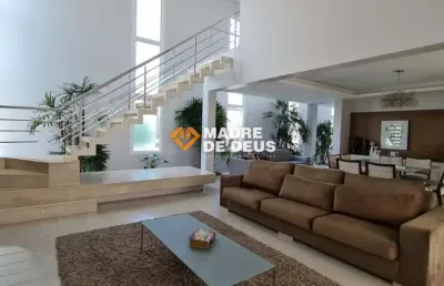 Casa em condomínio fechado com 4 quartos à venda na litoranea rua taiba 9, 2040, alphaville fortaleza, fortaleza por r$ 2.950.000