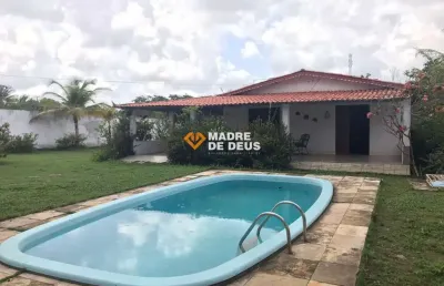 Chácara / sítio com 3 quartos à venda na 5 - cinco, 26, iguape, aquiraz por r$ 360.000