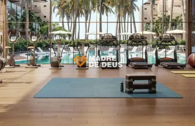 Apartamento com 2 quartos à venda na marginal do empreendimento riviera, 22222, porto das dunas, aquiraz por r$ 536.172
