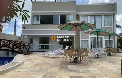 Casa em condomínio fechado com 3 quartos à venda na rua santa cecília, 300, mangabeira, eusébio por r$ 830.000