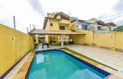 Casa com 4 quartos à venda na rua antônio de castro, 261, cidade dos funcionários, fortaleza por r$ 1.000.000