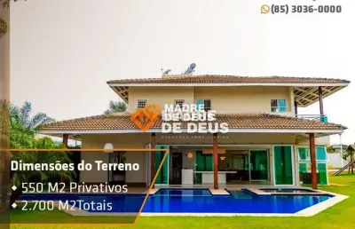 Casa com 5 quartos à venda na francisca das gracas feijo, 99, precabura, eusébio por r$ 3.000.000