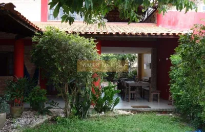 Casa em condomínio fechado com 6 quartos à venda na rua josé moacir bezerra, 1111, sapiranga, fortaleza por r$ 750.000