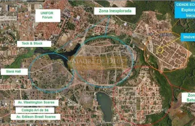 Terreno à venda na rua das palmácias, edson queiroz, fortaleza por r$ 909.910