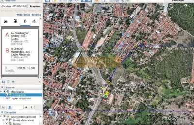 Terreno em condomínio fechado à venda na rua antônio magalhães, 336, lagoa redonda, fortaleza por r$ 850.000