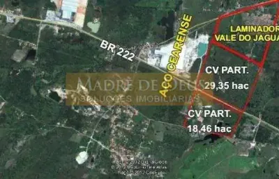 Terreno em condomínio fechado à venda na rodovia br 222, centro, caucaia por r$ 22.152.000