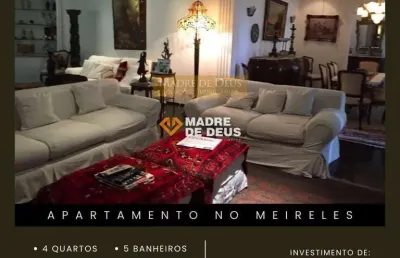 Apartamento com 4 quartos à venda na rua república do líbano, 120, meireles, fortaleza por r$ 2.000.000