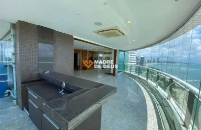 Apartamento com 5 quartos à venda na avenida beira mar, 4400, mucuripe, fortaleza por r$ 6.900.000