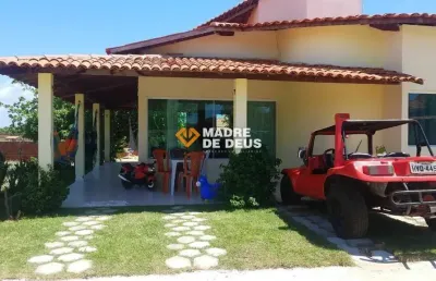 Casa em condomínio fechado com 3 quartos à venda na das borboletas, 170, córrego do rodrigues, aracati por r$ 450.000