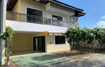Casa em condomínio fechado com 5 quartos à venda na clóvis bevilaqua, 100, edson queiroz, fortaleza por r$ 1.100.000