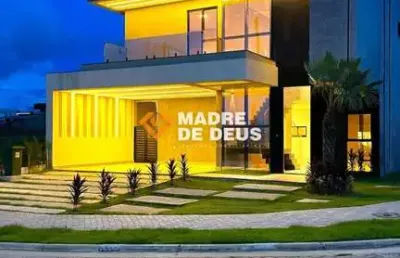 Casa em condomínio fechado com 4 quartos à venda na josé amora sá, 4, cidade alpha, eusébio por r$ 1.790.000