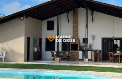 Casa em condomínio fechado com 4 quartos à venda na russana, 70, guaribas, eusébio por r$ 2.300.000