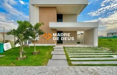 Casa em condomínio fechado com 4 quartos à venda na josé amora sá, 2695, cidade alpha, eusébio por r$ 1.490.000