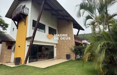 Casa em condomínio fechado com 3 quartos à venda na pe. perdigão sampaio, 1, centro, guaramiranga por r$ 1.800.000