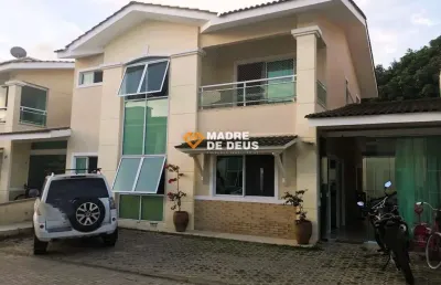 Casa em condomínio fechado com 4 quartos à venda na avenida odilon guimarães, 4555, lagoa redonda, fortaleza por r$ 1.070.000