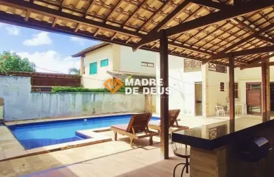 Casa em condomínio fechado com 4 quartos à venda na mário perdigão bastos, 131, centro, eusébio por r$ 1.200.000