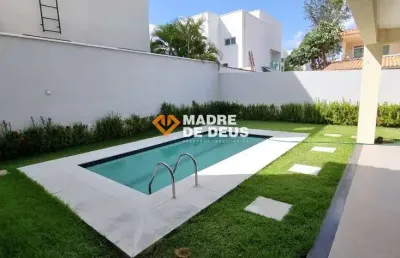 Casa em condomínio fechado com 6 quartos à venda na avenida litorânea, 2040, cararu, eusébio por r$ 3.950.000