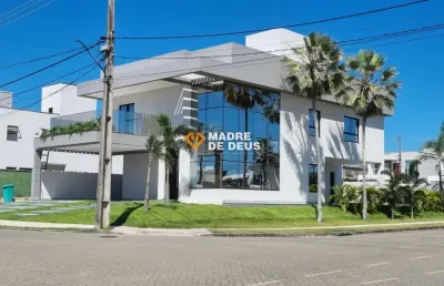 Casa em condomínio fechado com 4 quartos à venda na atlântica, 1, cidade alpha, eusébio por r$ 1.990.000