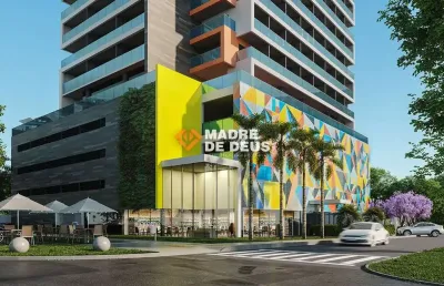 Apartamento com 1 quarto à venda na dos flamboyants, 450, cocó, fortaleza por r$ 550.000