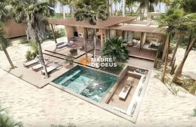 Casa em condomínio fechado com 4 quartos à venda na loteamento praia canoe, 1, canto da barra, fortim por r$ 3.500.000