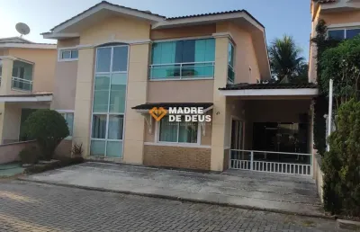 Casa em condomínio fechado com 4 quartos à venda na avenida odilon guimarães, 4555, lagoa redonda, fortaleza por r$ 995.000