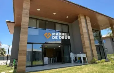 Casa em condomínio fechado com 4 quartos à venda na beira mar, 2530, flecheiras, trairi por r$ 1.500.000