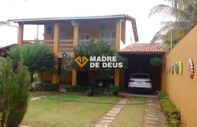 Casa em condomínio fechado com 5 quartos à venda na lucila pereira studart, 159, jacaúna, aquiraz por r$ 550.000