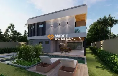 Casa em condomínio fechado com 5 quartos à venda na atlântica, 2929, cidade alpha, eusébio por r$ 2.400.000