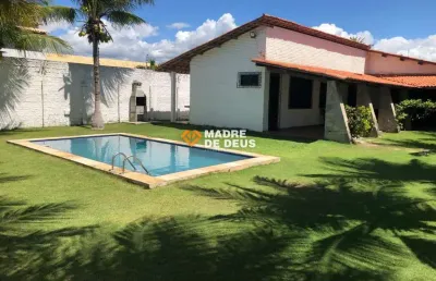Casa em condomínio fechado com 4 quartos à venda na oceano pacifico, 337, praia do presidio, aquiraz por r$ 600.000
