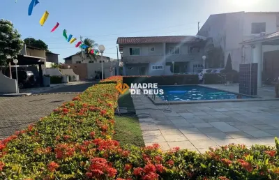 Casa em condomínio fechado com 3 quartos à venda na avenida presidente artur bernardes, 2500, alagadiço novo, fortaleza por r$ 630.000
