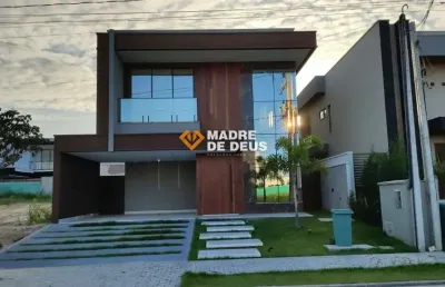 Casa em condomínio fechado com 4 quartos à venda na 4ª anel viário, 1, cidade alpha, eusébio por r$ 1.690.000