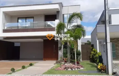 Casa em condomínio fechado com 4 quartos à venda na santa rita de cassia, 100, urucunema, eusébio por r$ 1.590.000
