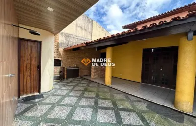 Casa em condomínio fechado com 4 quartos à venda na antenor rocha alexandre, 51, parque manibura, fortaleza por r$ 1.000.000