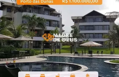 Cobertura com 3 quartos à venda na dr. arimatéia monte, 999, porto das dunas, aquiraz por r$ 1.100.000