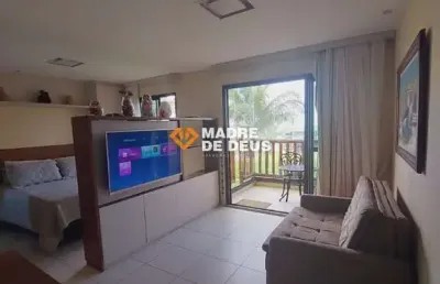 Apartamento com 1 quarto à venda na lagoa das rosas, 1, cumbuco, caucaia por r$ 520.000