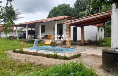Casa em condomínio fechado com 2 quartos à venda na cauípe, 1, pau branco, caucaia por r$ 350.000