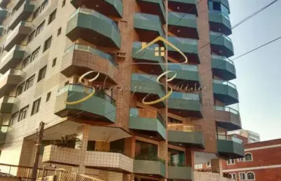 Apartamento para venda em praia grande, jd vila tupi, 2 dormitórios, 1 suíte, 1 banheiro, 1 vaga