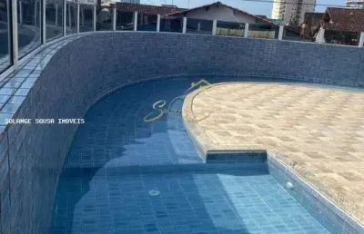 Apartamento para venda em praia grande, caiçara, 1 dormitório, 1 suíte, 1 banheiro, 1 vaga
