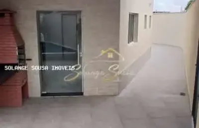 Casa geminada para venda em mongaguá, agenor de campos, 2 dormitórios, 1 suíte, 3 banheiros, 4 vagas