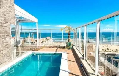 Apartamento para venda em praia grande, guilhermina, 3 dormitórios, 2 suítes, 3 banheiros, 2 vagas