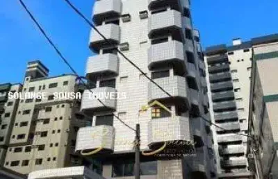 Apartamento para venda em praia grande, canto do forte, 2 dormitórios, 1 suíte, 2 banheiros, 1 vaga