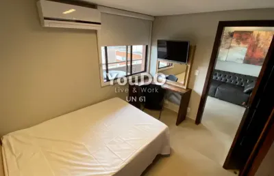 Apartamento mobiliado a partir de r$2.499/mês próximo ao batel  xx94xxun61