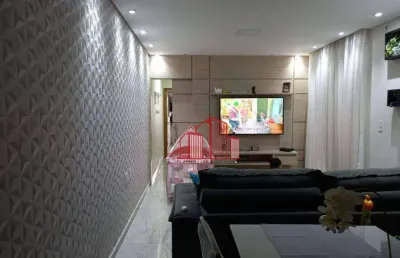Apartamento com 2 dormitórios à venda, 74 m² por r$ 475.000,00 - parque das nações - santo andré/sp