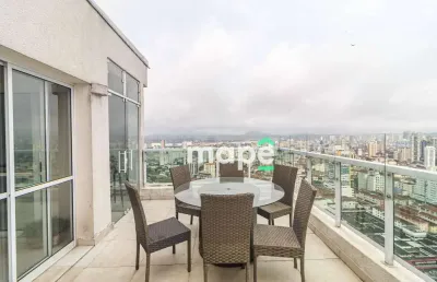 Cobertura com 2 dormitórios à venda, 137 m² por r$ 1.600.000,00 - boqueirão - santos/sp