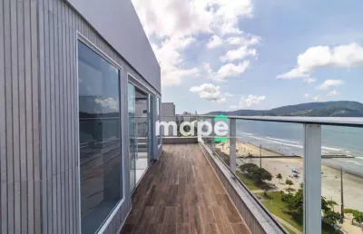 Cobertura com 3 dormitórios à venda, 343 m² por r$ 4.300.000,00 - boqueirão - santos/sp