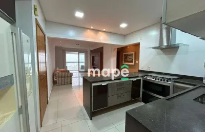 Apartamento com 3 dormitórios, 141 m² - venda por r$ 2.330.000,00 ou aluguel por r$ 12.000,00/mês - aparecida - santos/sp